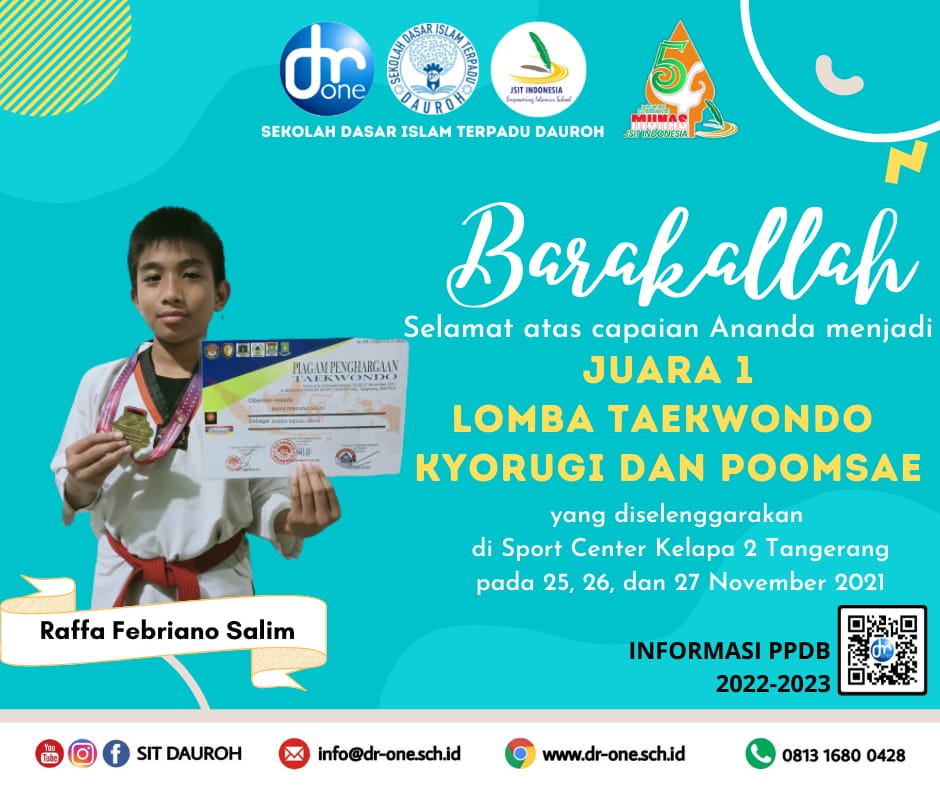 juara 1 lomba taekwondo