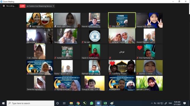 image Berkisah Islami Bersama Kak Puput dan Aiz dalam rangka Peringatan Isra Mi'raj