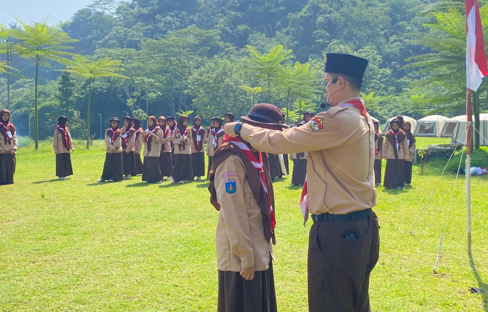image Sinergi Kepramukaan dan Dauroh Quran, SMPIT Dauroh Gelar Kemah Pelajar Pancasila